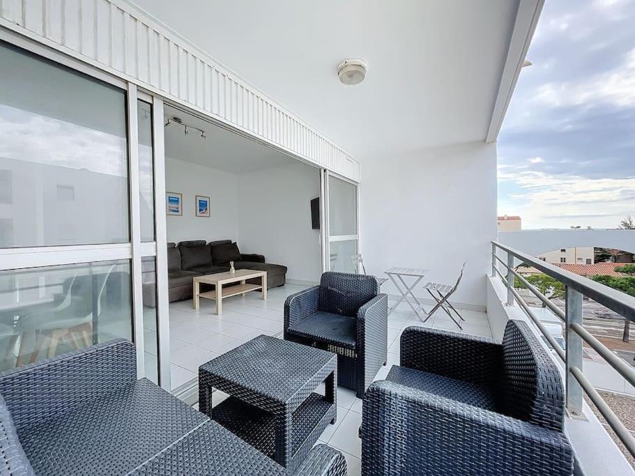 3319-Appartement A 200M De La Plage 르발카레스 외부 사진